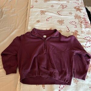 A New Day Burgundy Top